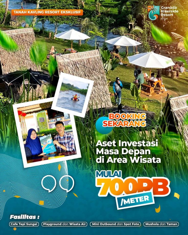 Segera survey ke lokasi sebelum harganya naik lagi!!#granadariversideresort #anyerbeach #anyeran